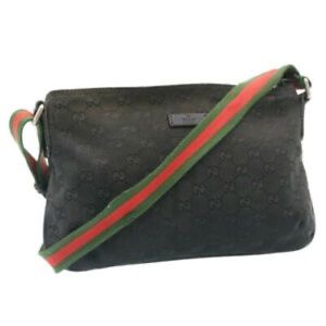 Black GG Canvas Small
Vintage Web Messenger Bag